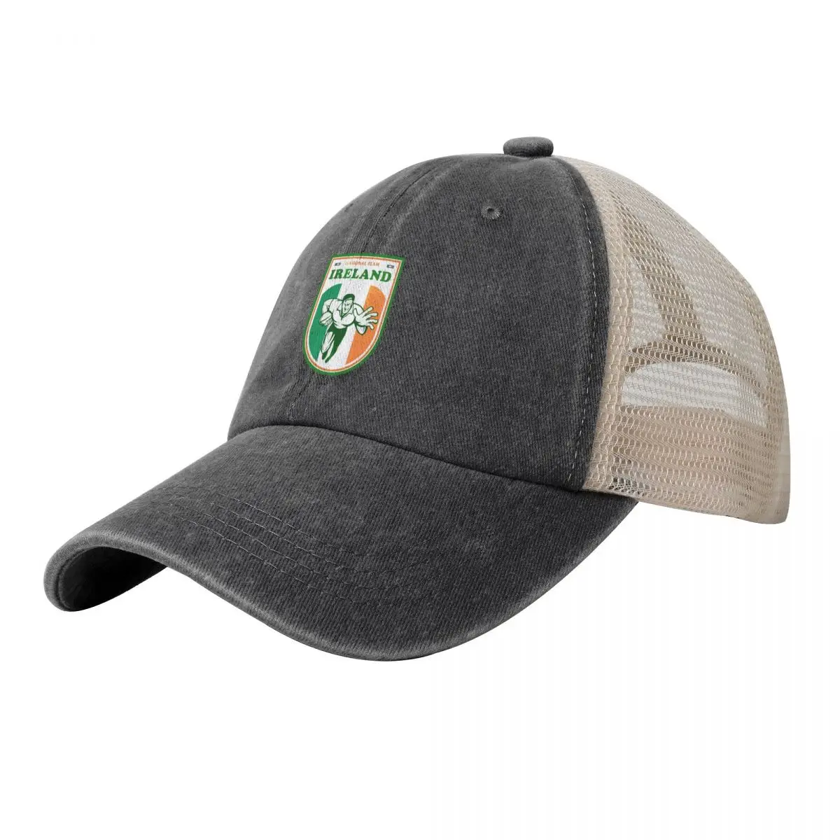 Ireland National Rugby Team Emblem Baseball Cap Christmas Hat Hood Women's Men's