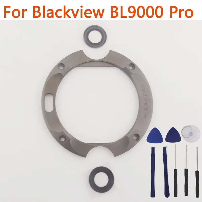 

Новые оригинальные металлические декоративные детали задней камеры Blackview BL9000 Pro BL9000 с объективом задней камеры для телефона Blackview BL9000 Pro