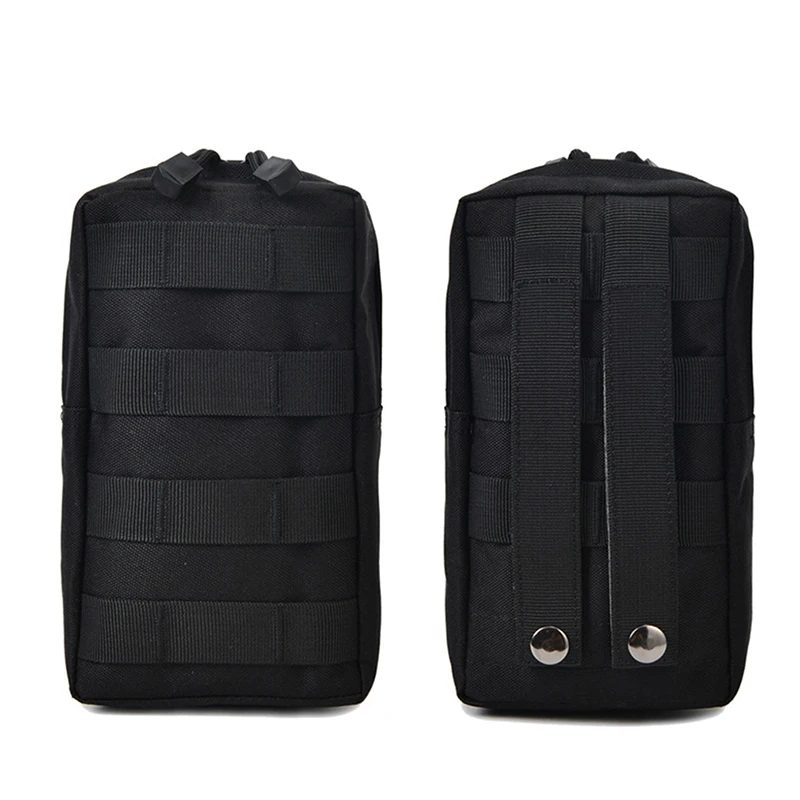 600D Oxford Outdoor Tasche EDC Molle Werkzeug Reißverschluss Taille Zubehör Langlebig Gürtel Komouflage Tasche Airsoft