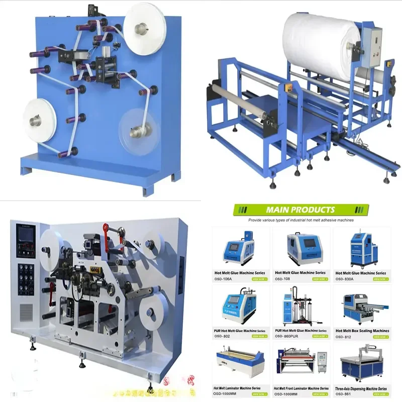 for Automatic Electric Hot Melt Adhesive Spraying and Coating Laminator Machine for DIY Craft Binding