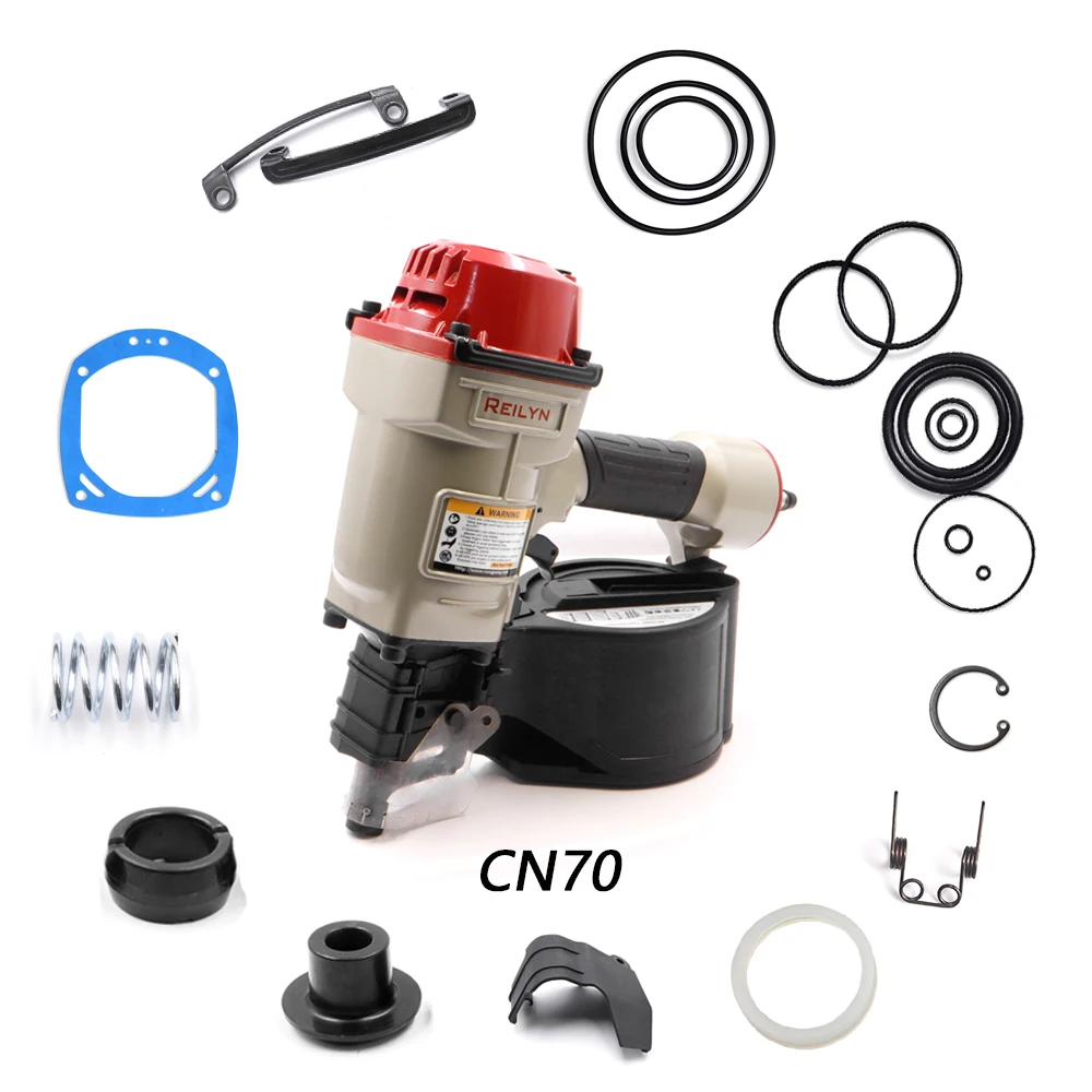 CN70 Spulennagler Ersatzteile Feder O-Ring Stoßstange Ersatz für Max CN70 Air Nailer Aftermarket Zubehör