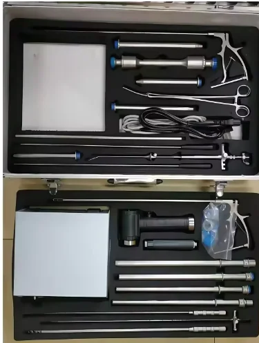 Minimally Invasive Surgery Laparoscopic Instruments Obstetric Forceps Gynecological Obstetric Forceps Set