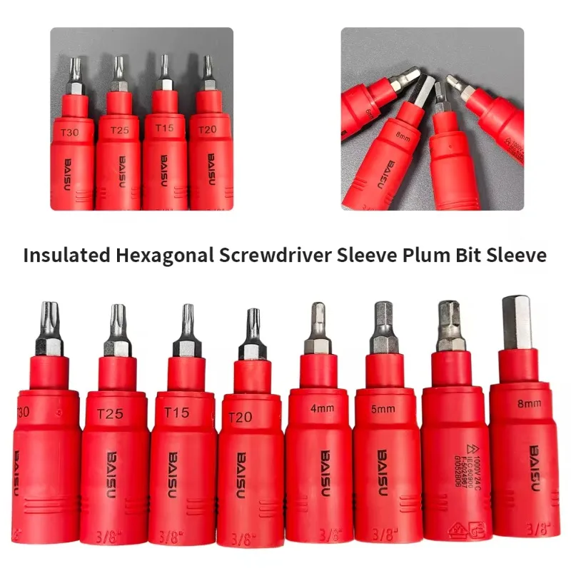 40 pieces of insulation tool set for new energy vehicles, VDE certified as 1000V AC electrical tools