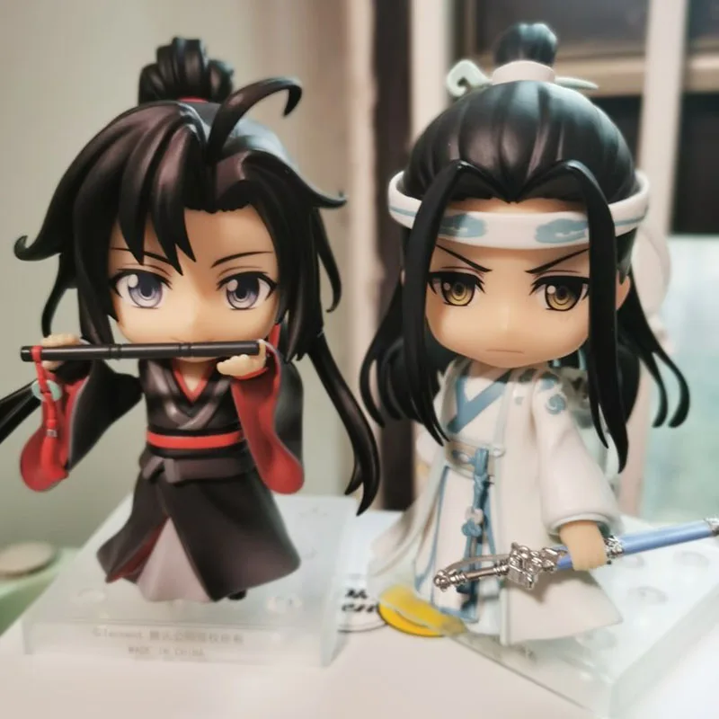 

Patriarch of Magic Dao Figure Wei Wuxian Lan Wangji Pvc Movable Model Cute Collection Toy Ultra Light Clay Doll Ornament Gifts