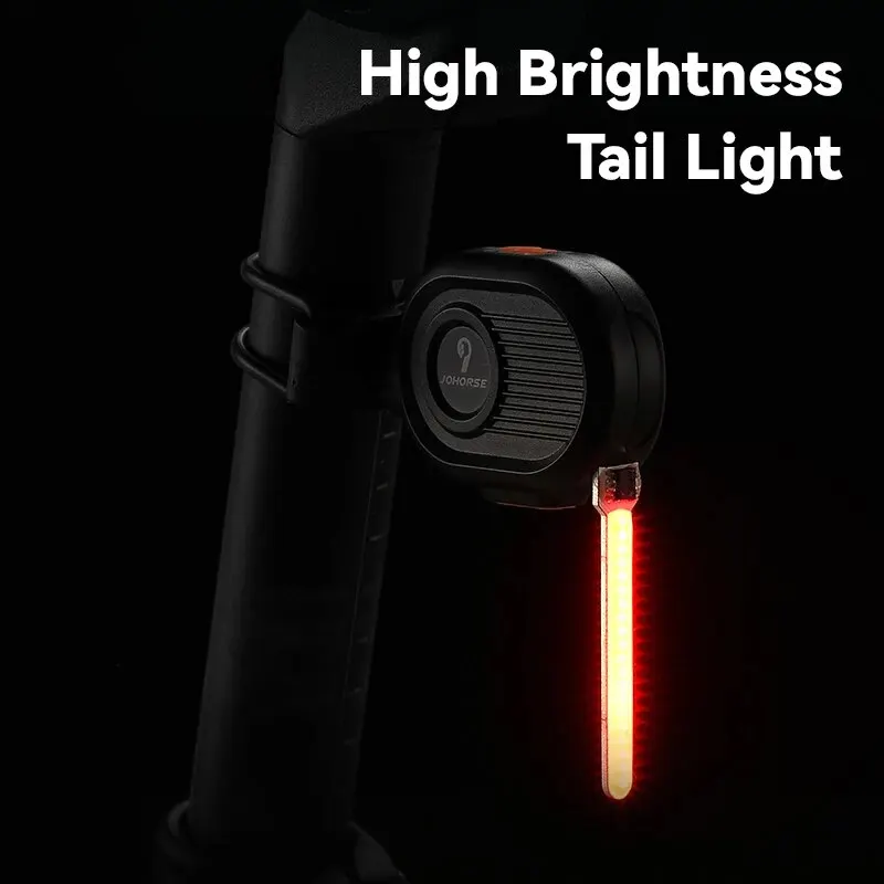 Offbondage ไฟขับด้านหลังสำหรับจักรยาน, ไฟนักบินสำหรับวิ่งในน้ำไฟท้ายจักรยานไฟสำหรับขับขี่กลางคืนไฟเตือนเพื่อความปลอดภัยสำหรับจักรยาน