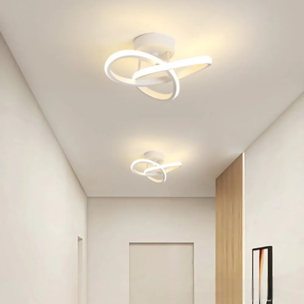 Modern LED Ceiling Light Corridor Lighting Fixture Minimalist Line Lamps Aisle Entryway Staircase Corner Indoor lighting