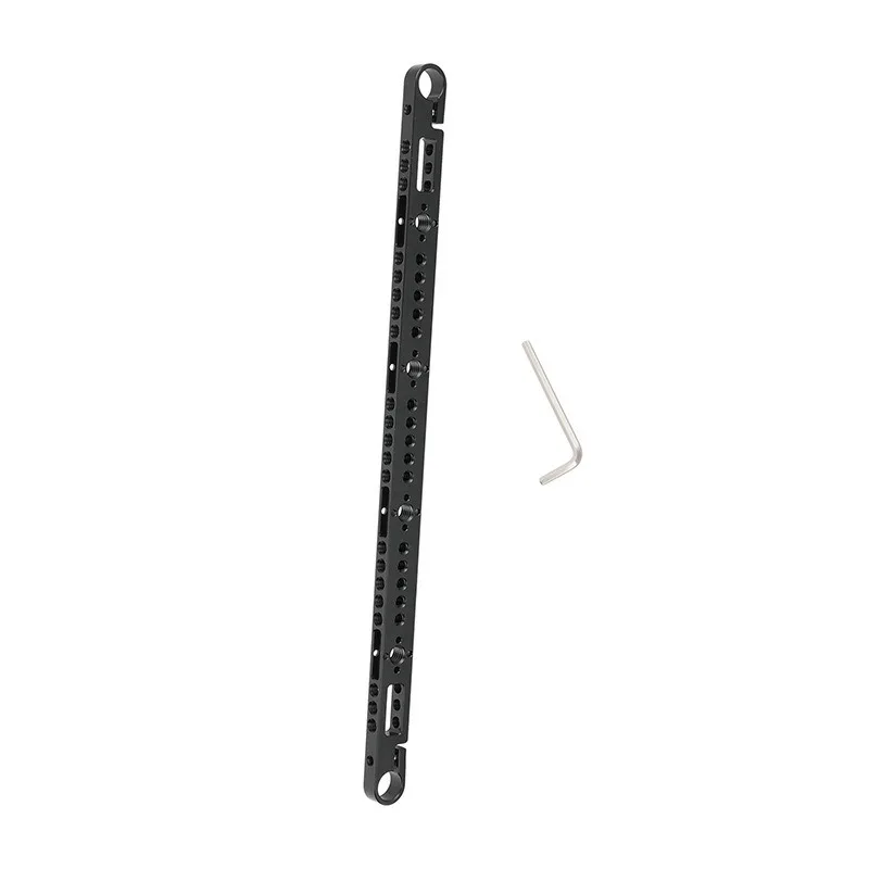 Suitable For 15mm Rod Clamp Multi-hole Extension Plate, Camera Cage Monitor Bracket with 1/4