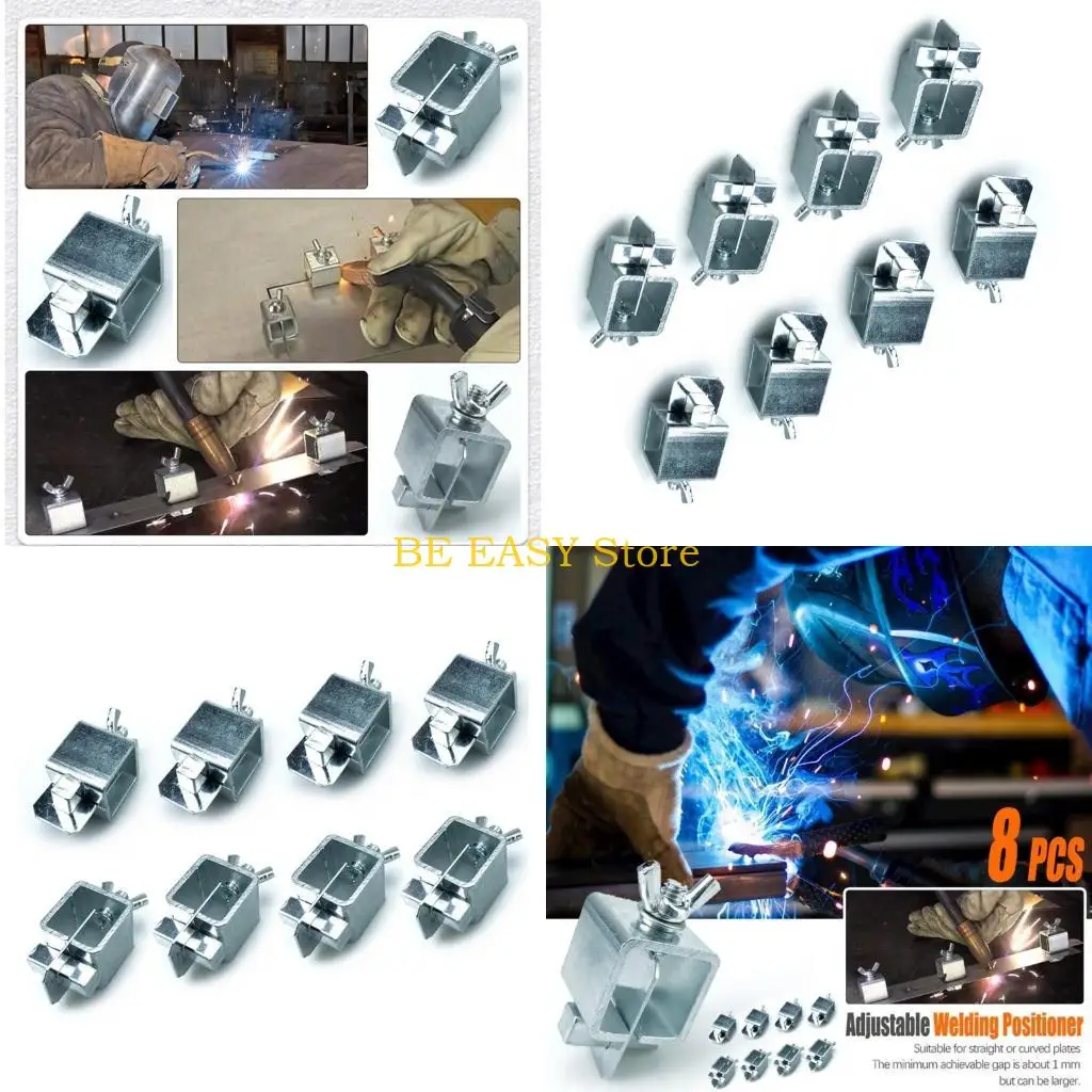 

E28F 8 шт. зажимы для стыковой сварки зажимы для сварки листового металла для авто двери кузова панели сварки для дверей крылья