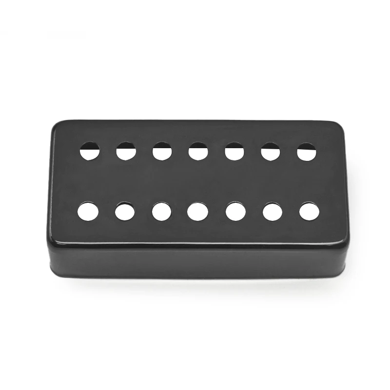 Brass 7 String Electric Guitar Pickup Humbucker Cover 80*39mm - Chrome - Black - Gold for Choose