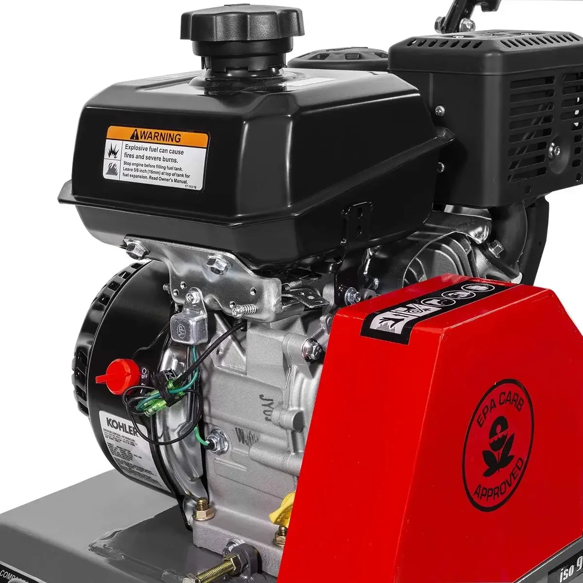 

Сверхмощная пластина Compactor Rammer 210 фунтов, 6 л.с., пластина 20 x 17 дюймов, уборка грунтовки Compactor