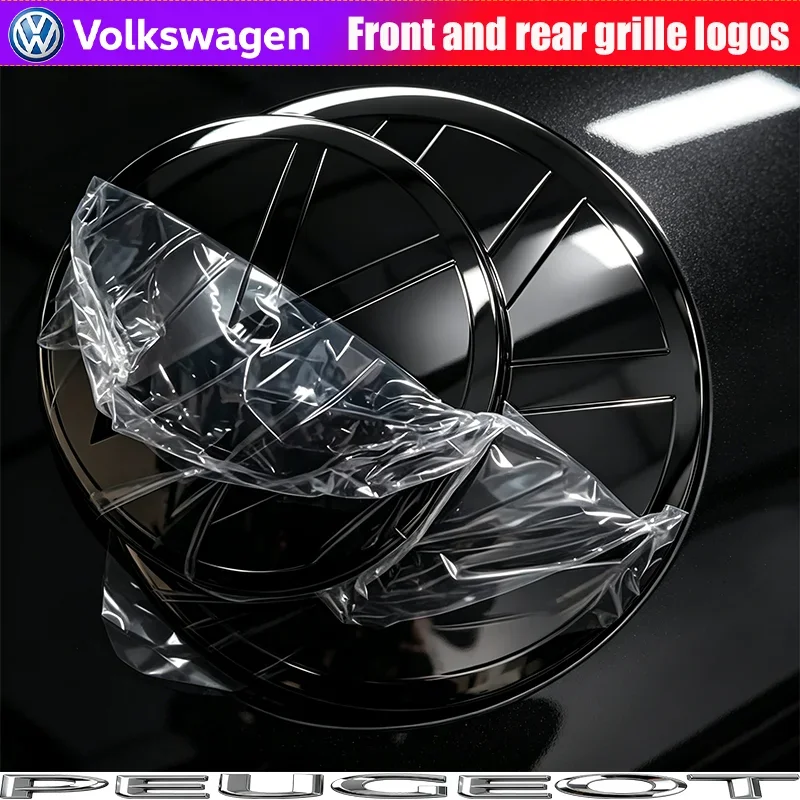 Emblema para la parrilla delantera y tapa del maletero trasero del coche, compatible con VW Polo Golf MK6 MK7 Passat Tiguan CC T