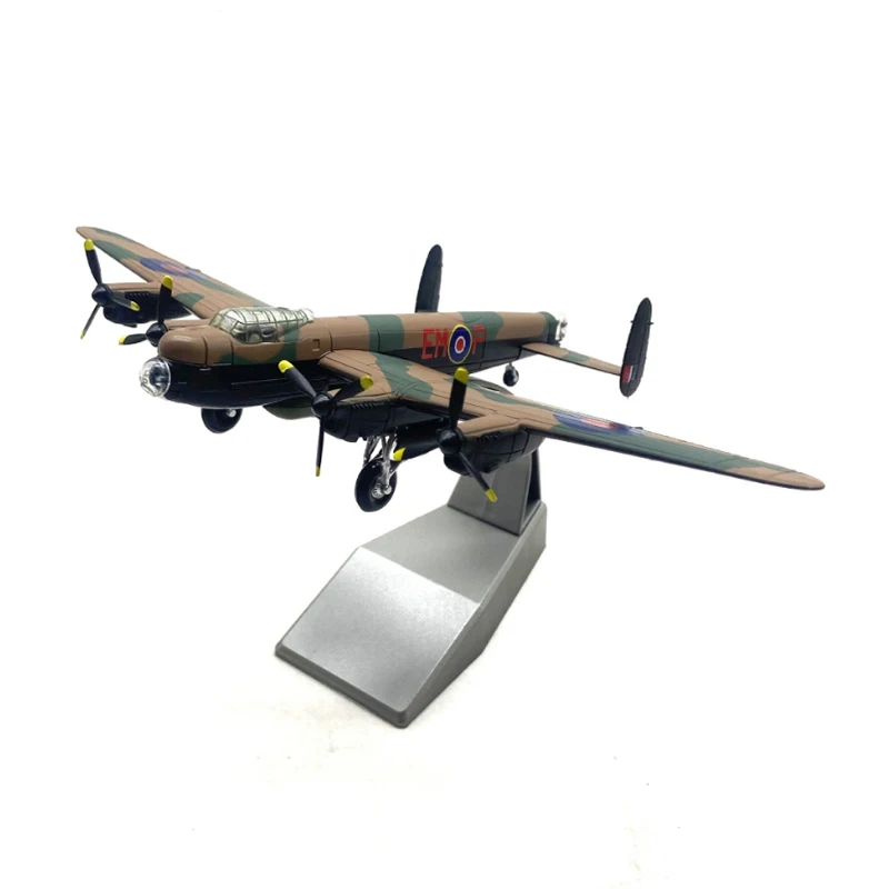 Diecast Metal 1/144 escala 1945 UK AVRO Lancaster Lancastrian BMKI avión de ataque avión de combate modelo de juguete para colección