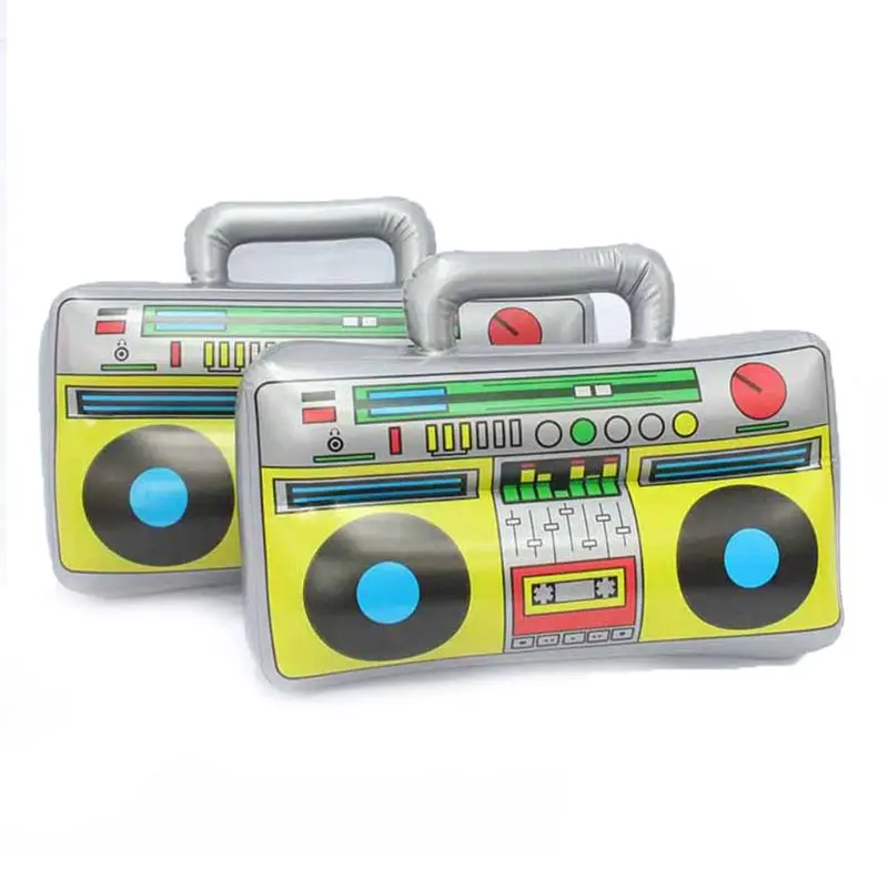 Kids Radio Recorder PVC Inflatable Balloons Home Carnival Party Decor Dropship