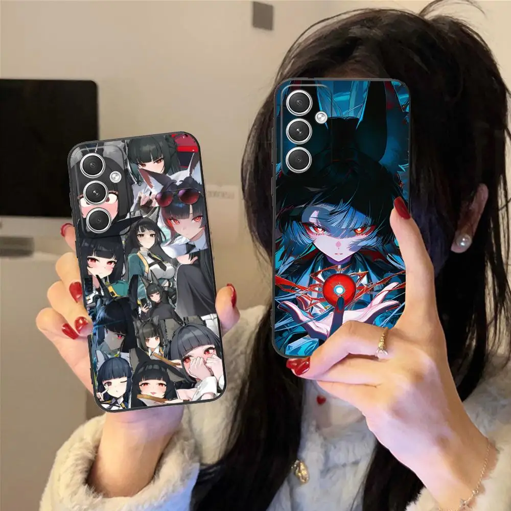 

Чехол для телефона Zenless Zone Zero Hoshimi Miyabi для Samsung Galaxy S25 S24 S23 S22 S21 S20 Note20 Plus FE Ultra Colorful Cover