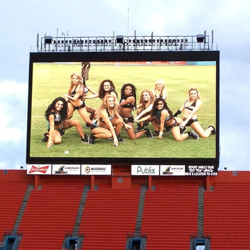 P2.5 P4 P5 P6.67 P8 High Resolution Outdoor LED Panel Wall Waterproof Fixed Commercial Advertising Display Screen