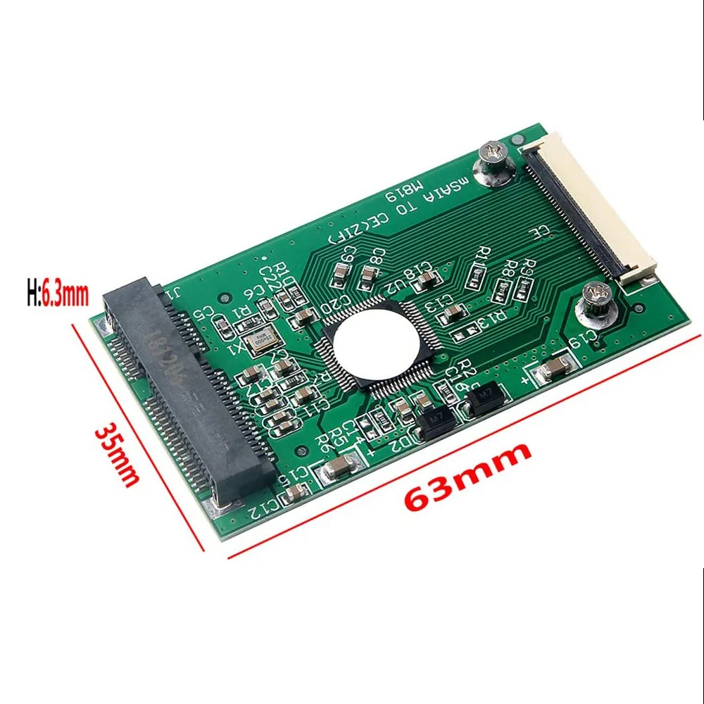 Mini SATA-SSDから40ピンへのコンバーターカード,1.8インチ,Zif,CE,iPod,iPad,東芝,日立Zif,ハードディスク