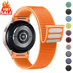 Nylon Loop Strap For Samsung Galaxy Watch 7 6 5 4 FE 44mm 40mm 5 pro 45mm Sport Band Bracelet Galaxy Watch6 Classic 47mm 43mm