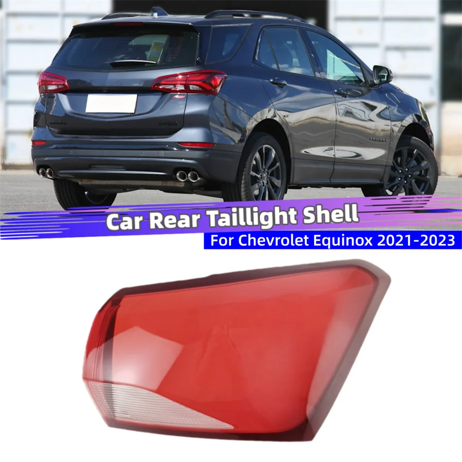 For Chevrolet Equinox 2021 2022 2023 Car Accessory Products Replacement Car Lights Shell Brake Lights Car Taillight Lens Cover