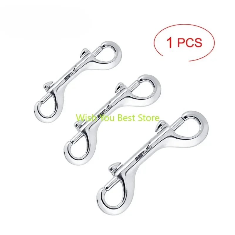 Zinc alloy double head hook,  diving quick disassembly , mountaineering marine equipment