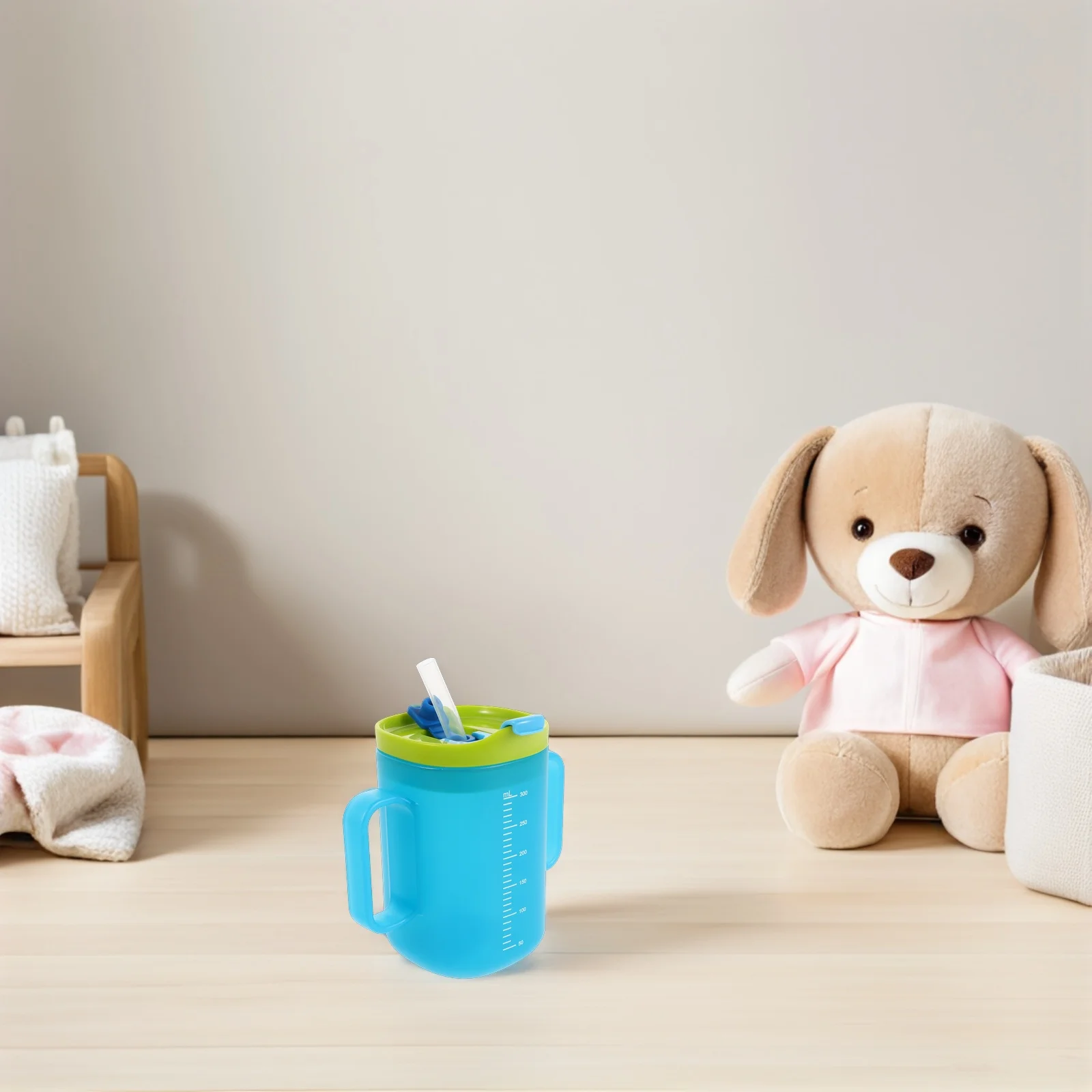 

Набор из 2 детских поильников: пластиковые непроливаемые бутылочки для малышей с двойным носиком и трубочкой, небьющиеся, для мальчиков и девочек, для путешествий