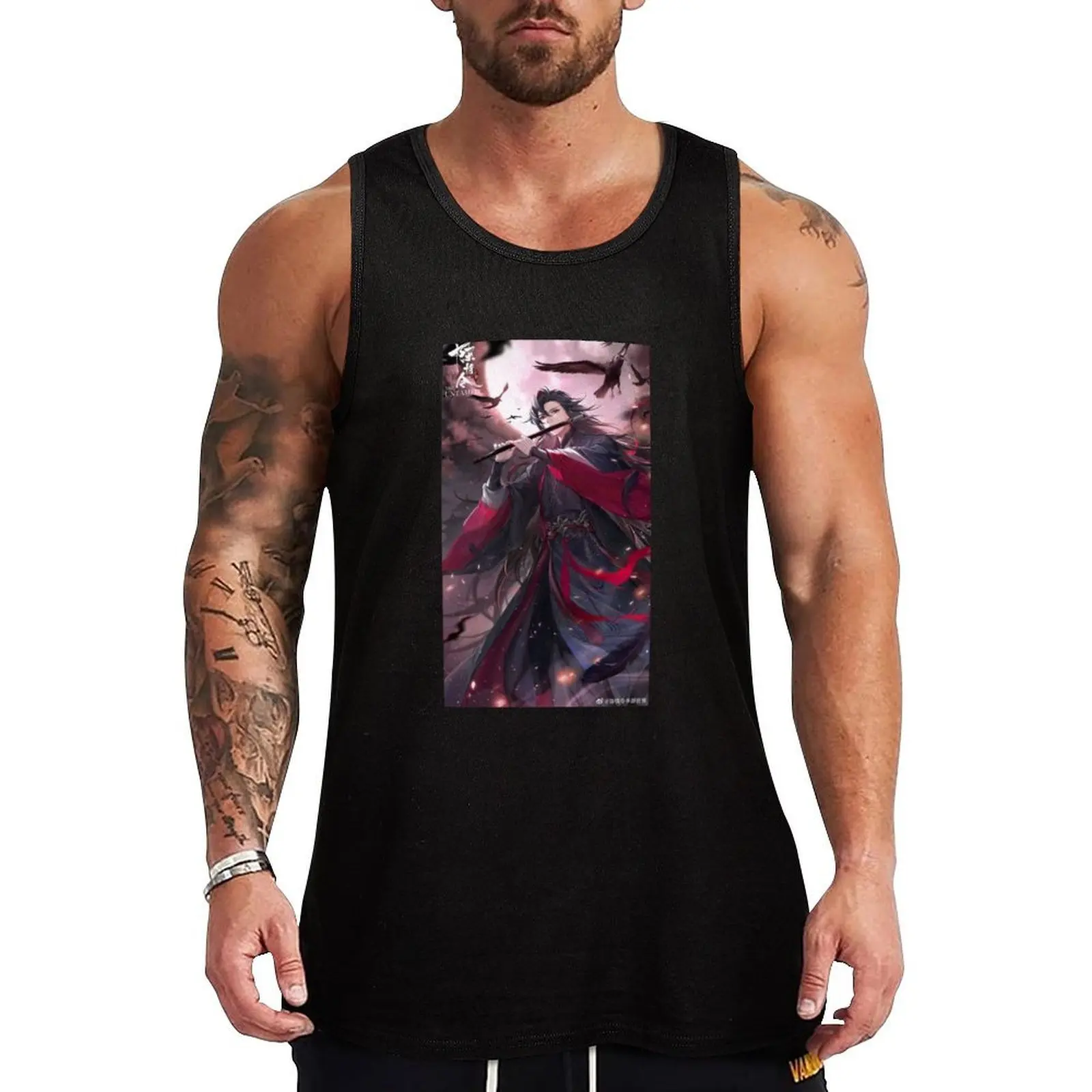 

Wei Wuxian Tank Top sports t-shirts for men Men's vest T-shirt for fitness T-shirt sports