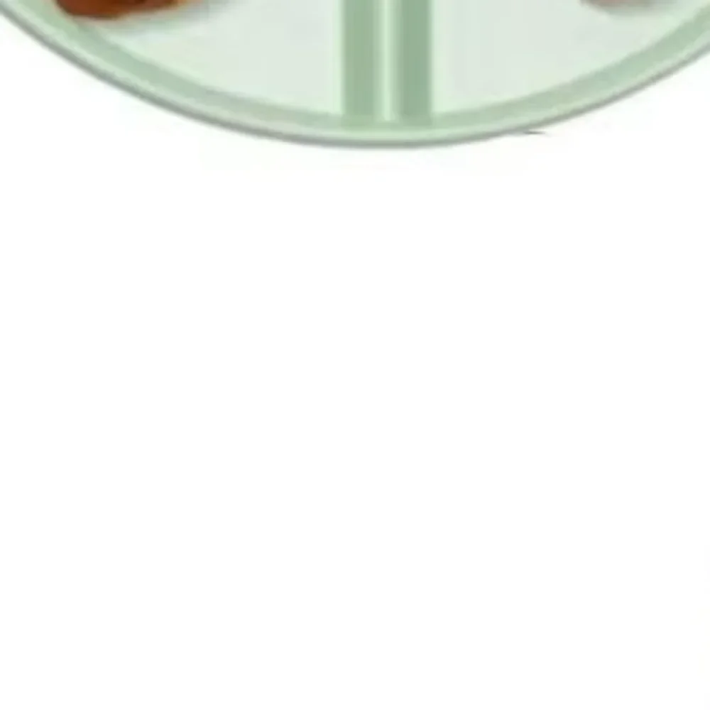 ثلاثة مقصورات مقسمة لوحة صديقة للبيئة قش القمح قابلة لإعادة الاستخدام أطباق الأطفال المضادة للسقوط أطباق أواني المطبخ البلاستيكية #2