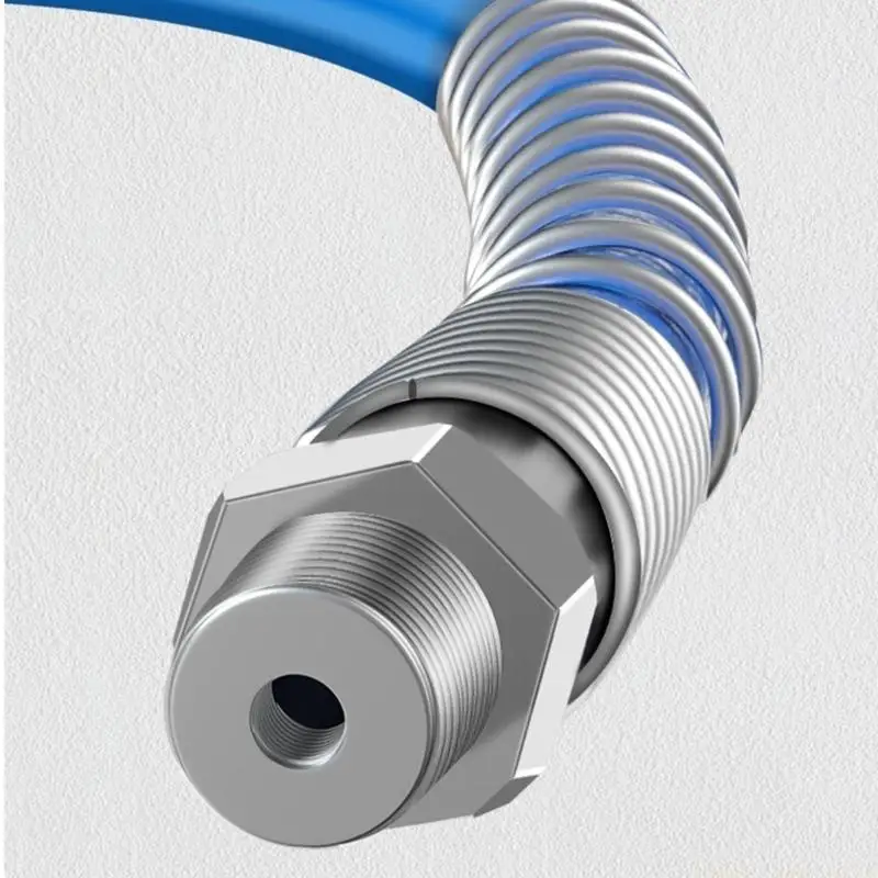 

A2BE Professional GreaseGun Coupler 10000PSI Working Pressure Quick Release Grease Coupler Simple to Lock Handle GreaseGun