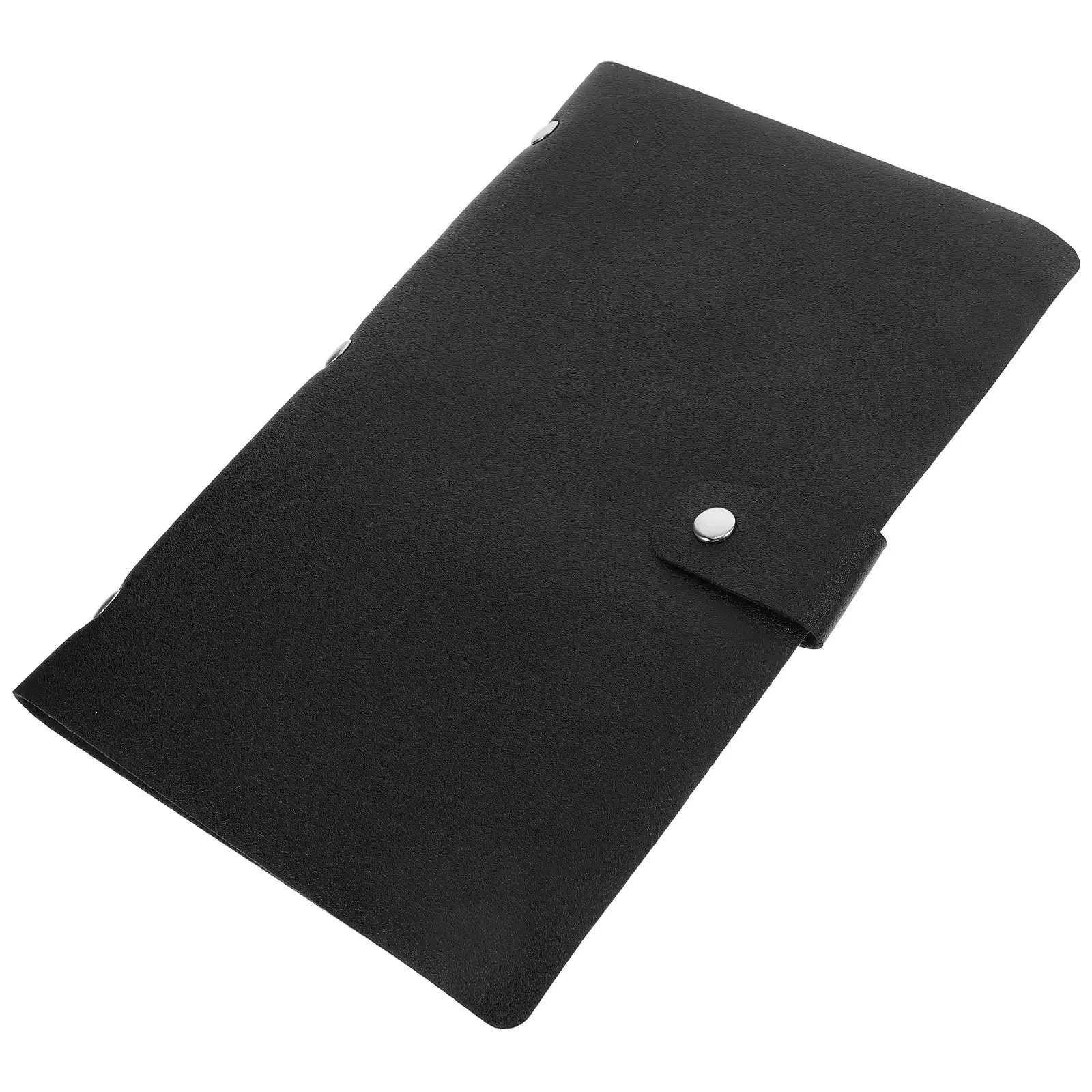 

PU PVC Invoice Album Lightweight Reusable Document Holder for Invoices Receipts Bills Stamps Cards Desktop Travel File Organizer