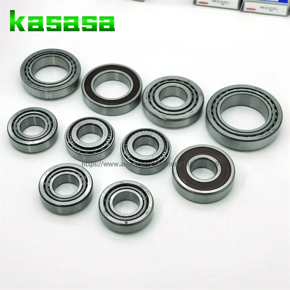 10PCS Band New Transmission DSG DQ200 OAM New 0AM Bearing Kit For VW AUDI SKODA