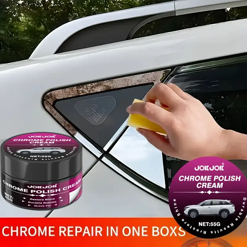 ينشط الكروم المؤكسد بشكل فعال. تطبيق، برتقالي، واستمتع بلمعان طويل الأمد. مناسب للاستخدام متعدد الاستخدامات على السيارات والأسطح الخارجية #6