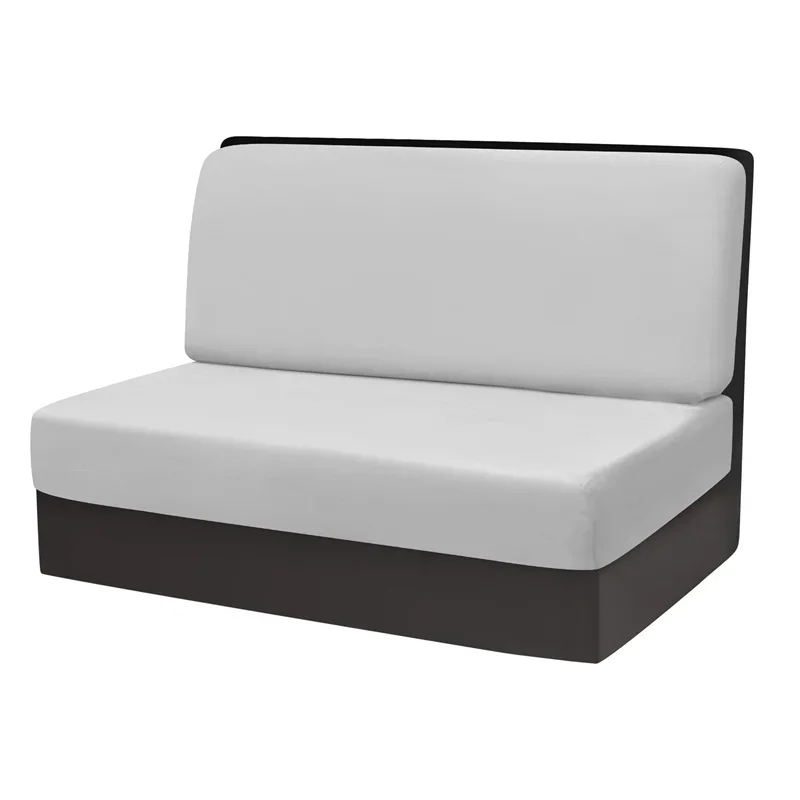2 stks/set Stretch Fluwelen Bankbank Cover RV Dinette Kussenhoezen Zachte Sofa Rugleuning Cover voor RV Camper Auto Decor