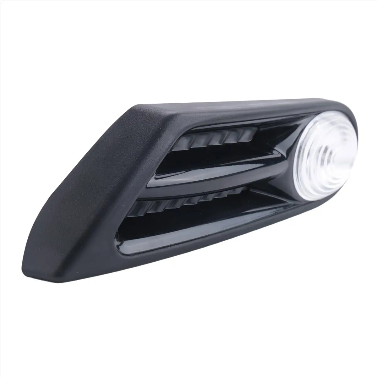 #69C Fender Side Turn Signal Marker Lamp,Left Side Assist Turn Signal Marker Lamp 63137260203 For MINI (Black)