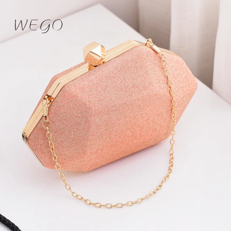 

Shine Crossbody Dinner Bag American Fashion Three-dimensional Irregular Evening Dress Bag Sac A Main Femme