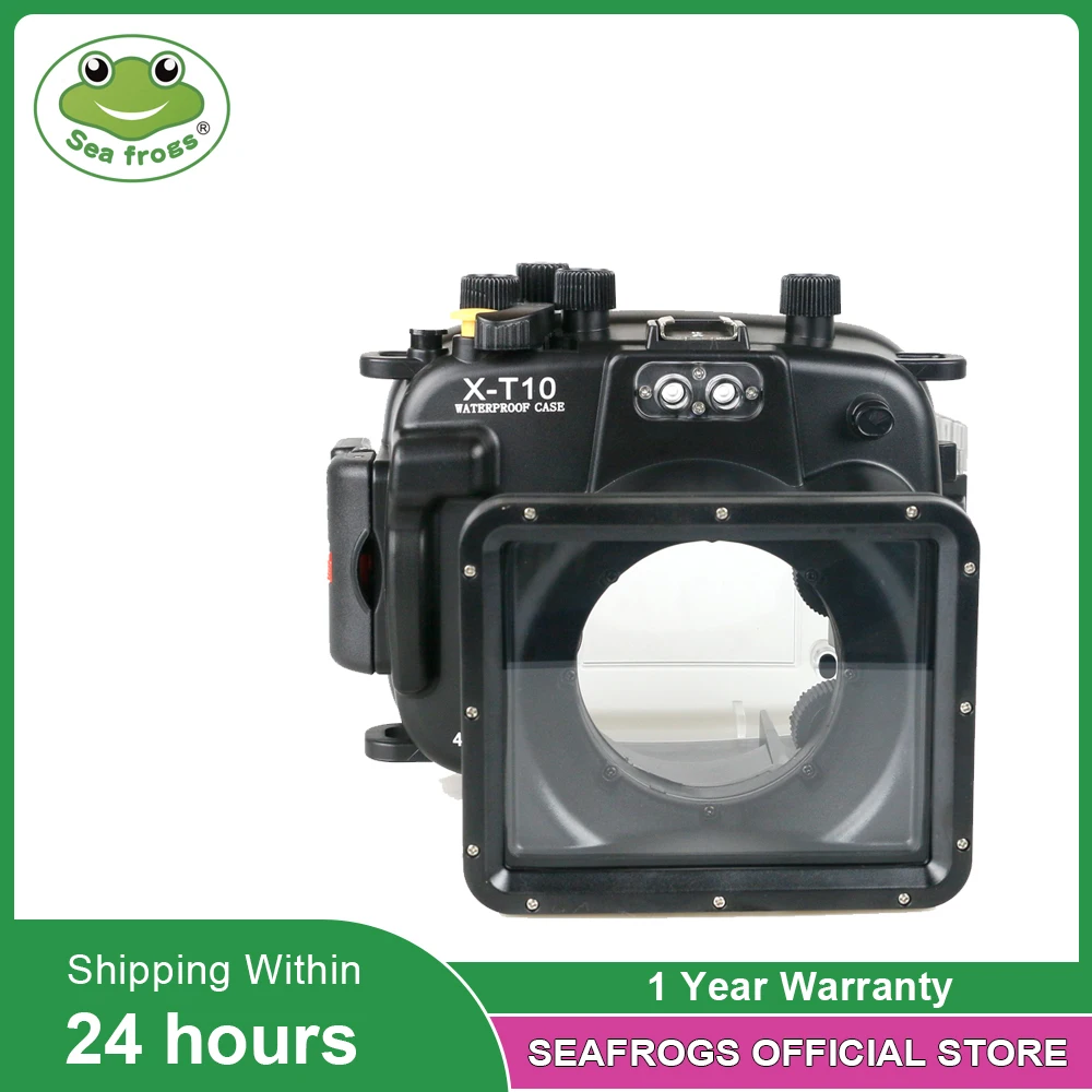 

Seafrogs 40m Waterproof Camera Case For Fujifilm T10 Housing Underwater Holder Stabilizer Camera Accessory