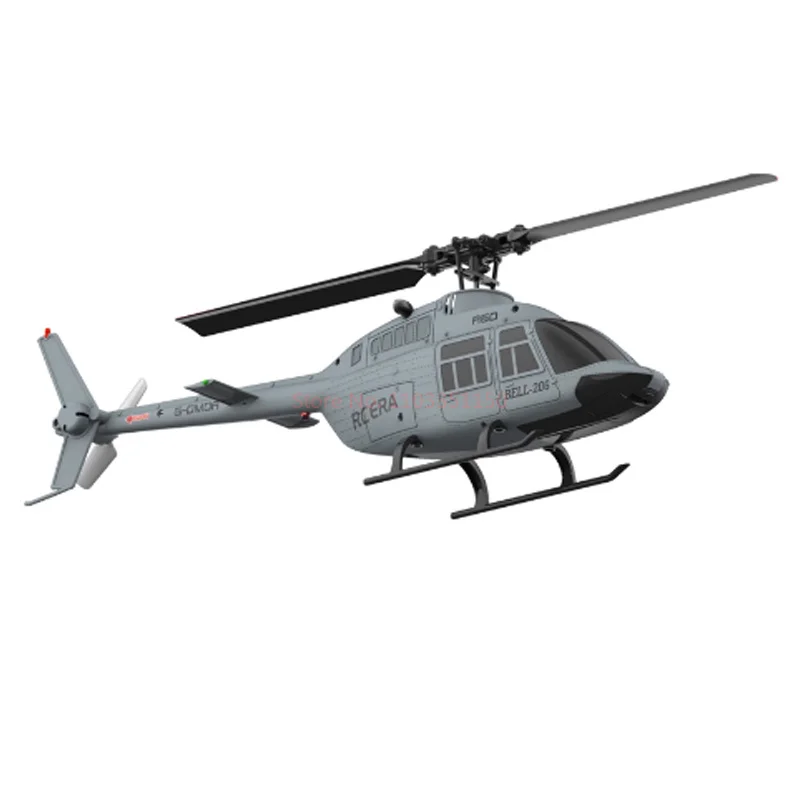 Rcera a60 mini sino versão de fluxo óptico avião de controle remoto de 4 vias durável brinquedo de helicóptero de simulação de pá única