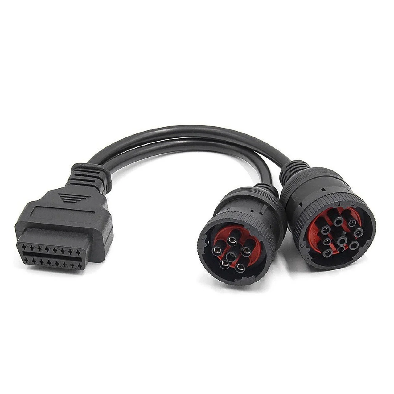 6+9-pin Truck OBD Adapter Cable Truck Line OBD2 for  Diagnostic Tool