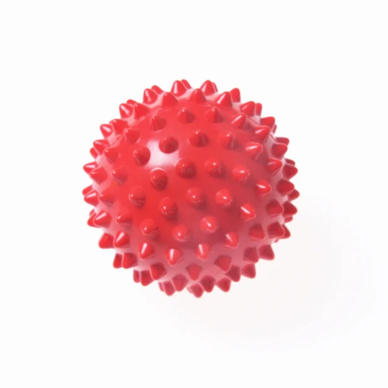 7 cm Fitness Physiotherapie PVC Ball Harte Spikes Massage Ball Entlasten Plantarfasziitis Tragbare Ausrüstung Bodybuilding Sport