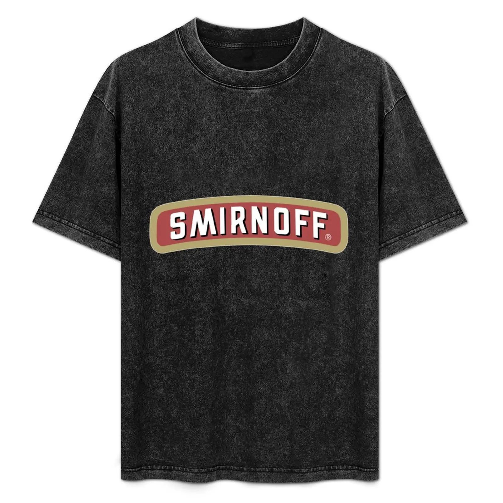 

Футболка с логотипом Smirnoff Vodka, повседневная футболка с принтом
