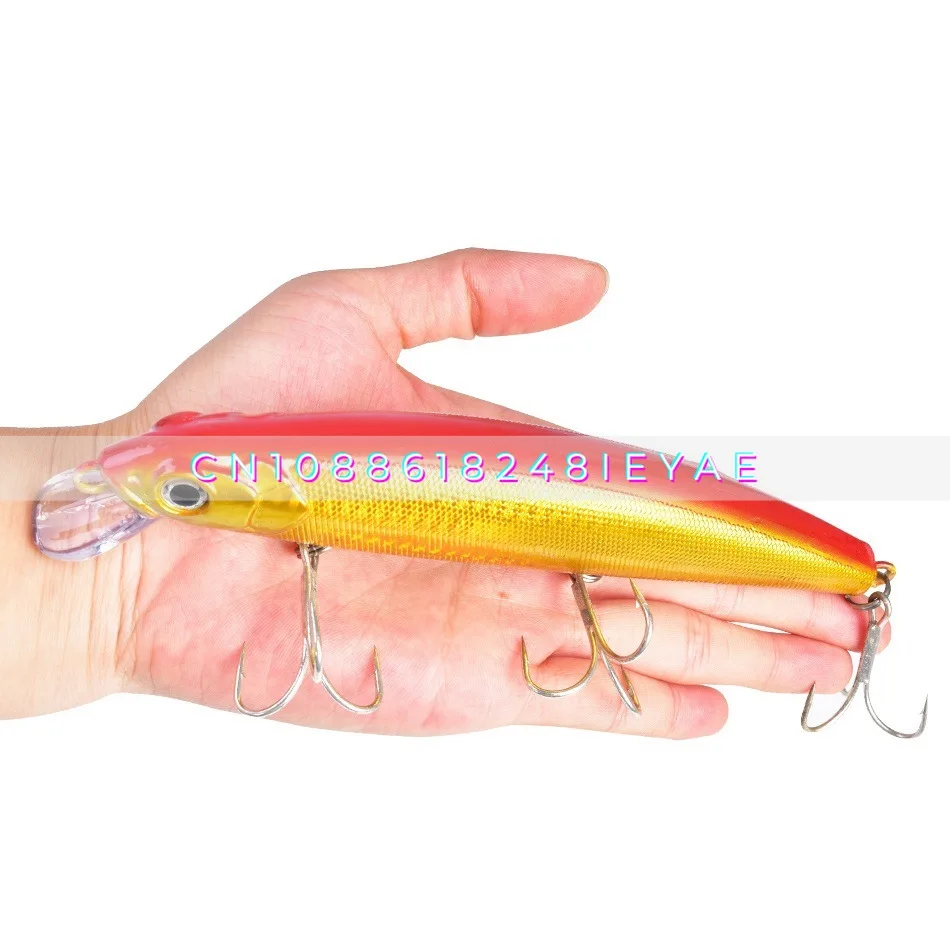 54G Sea Fishing Big Mino 17.5 Cm Luya Bait, Deep Sea Fishing Fake Bait Boat Fishing