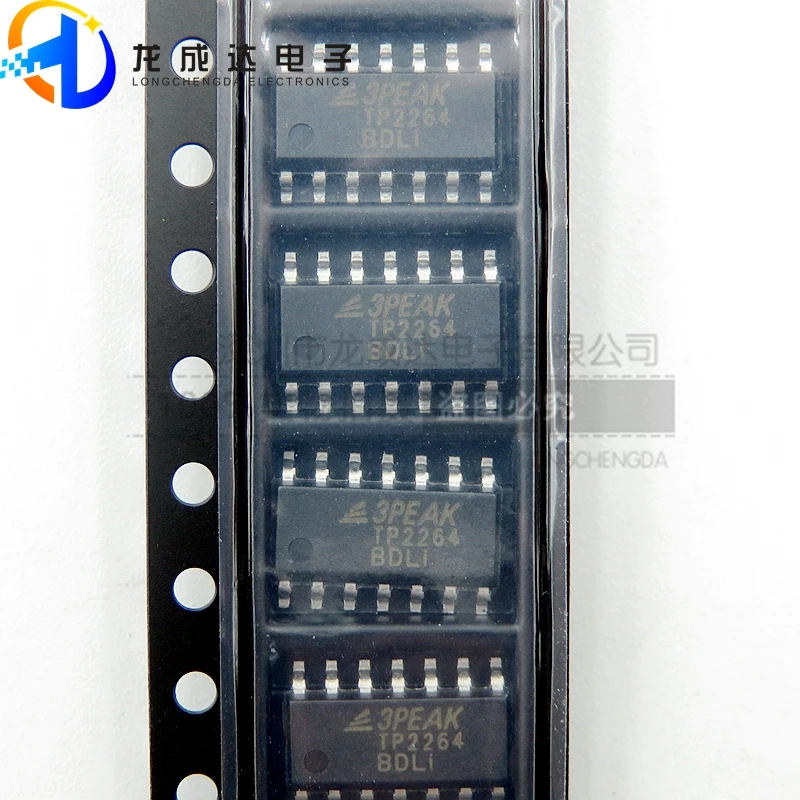 

30pcs original new TP2264-SR SOP14 replaces TL074/084 high-voltage operational amplifier chip