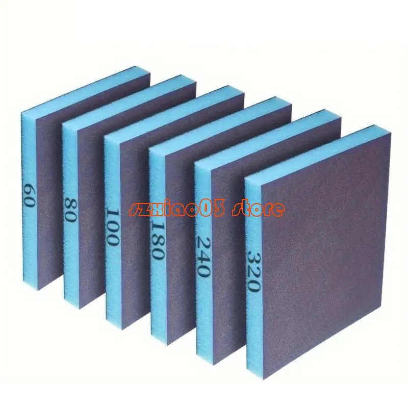 103c 6pcs blocchi levigatura levigatrice spugne Fo levigatura in metallo levigatura in metallo