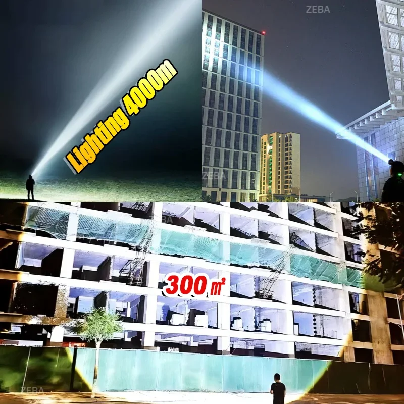 

Мощный налобный фонарь 600 Вт, портативная перезаряжаемая светодиодная лампа, сверхмощный налобный фонарик, светодиодный налобный фонарь с дальностью действия 9000 мАч для рыбалки