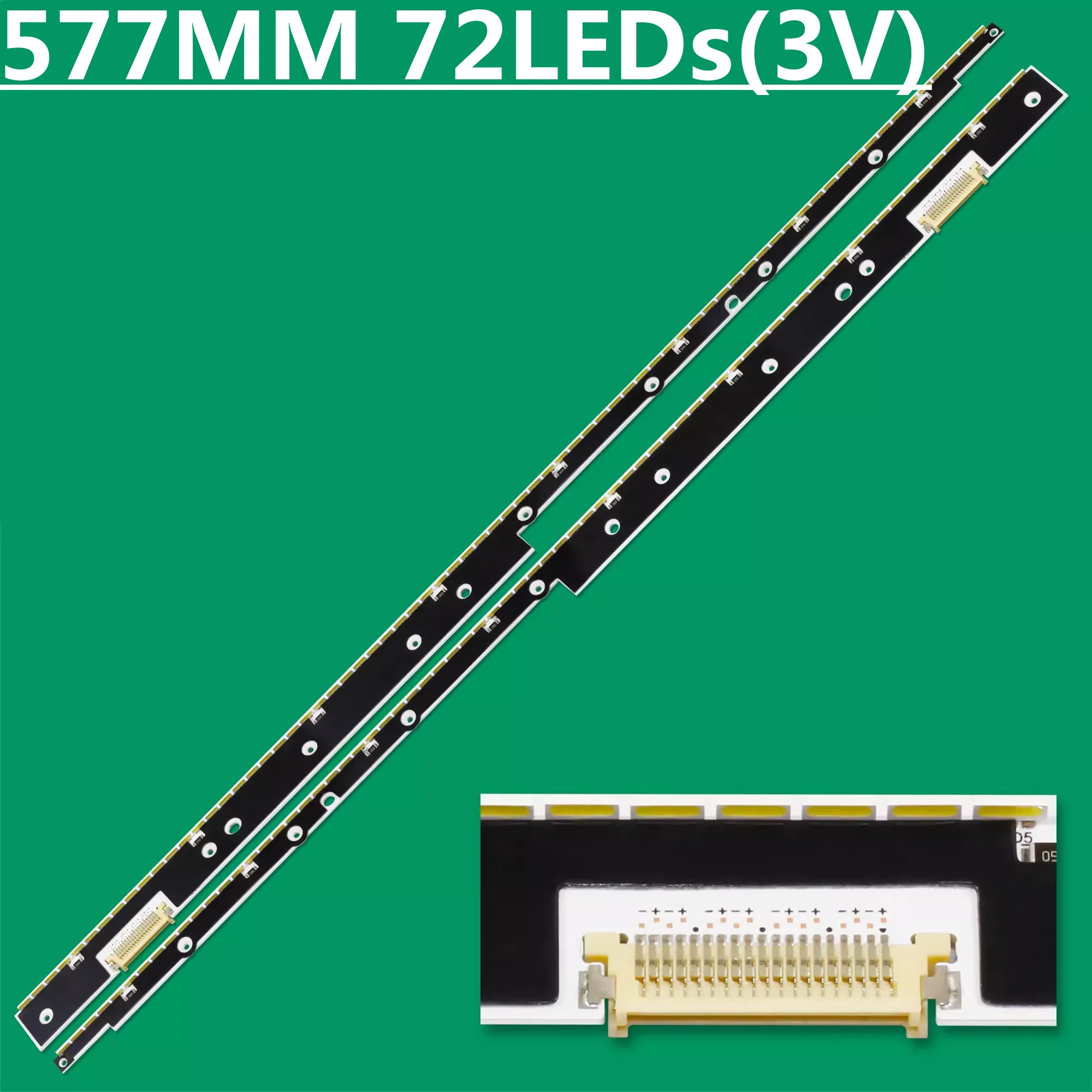 

LED Strip For UE46D7000 UE46D7005 UE46D8000 UE46D8090 UN46D7000 UN46D8000 UA46D7000 UA46D8000 SLED_MCPCB_LED5030_22MM_WIDTH_46