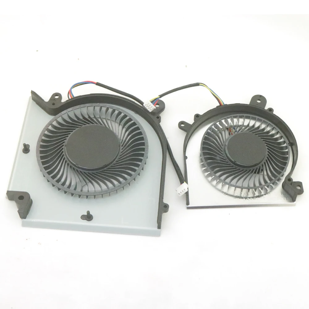 NEW DFS5K221155724 DFS5L22H05G86C EP DC5V 4Pin Fan For MSI GF66 GL66 GF76 MS-1581 N477 N476 N475 CPU GPU Cooler Fan