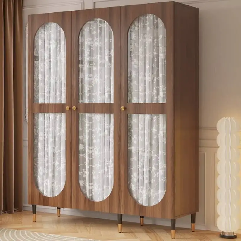 

Locker Modern Railings Wardrobes Doors Vintage Dressing Armoire Wardrobes Clothes Storage Lounges Armario De Ropa Furniture Home