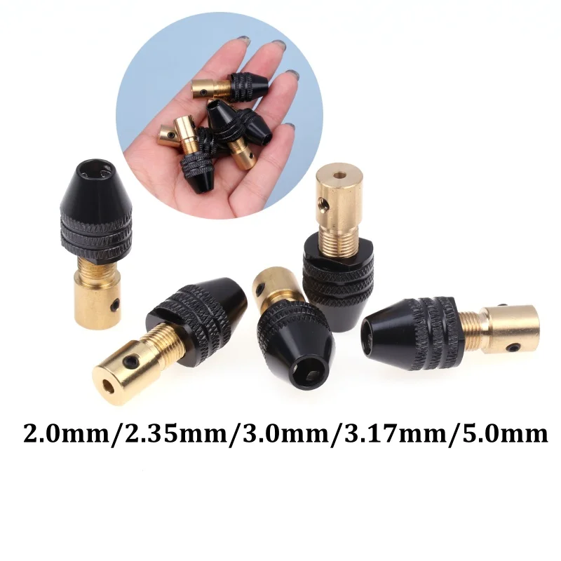 2mm-5mm Universal Small Electronic Drill Bit Collet Mini Chuck Tool Set Fixture Clamp Multifunction Micro Electric Drill Chuck