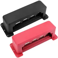 Bloque de distribución de energía M10, barra colectora de 24V, barra de refuerzo de 600A, bloque de terminales eléctricos para caravana, camión, barco, coche, Camper, caravana