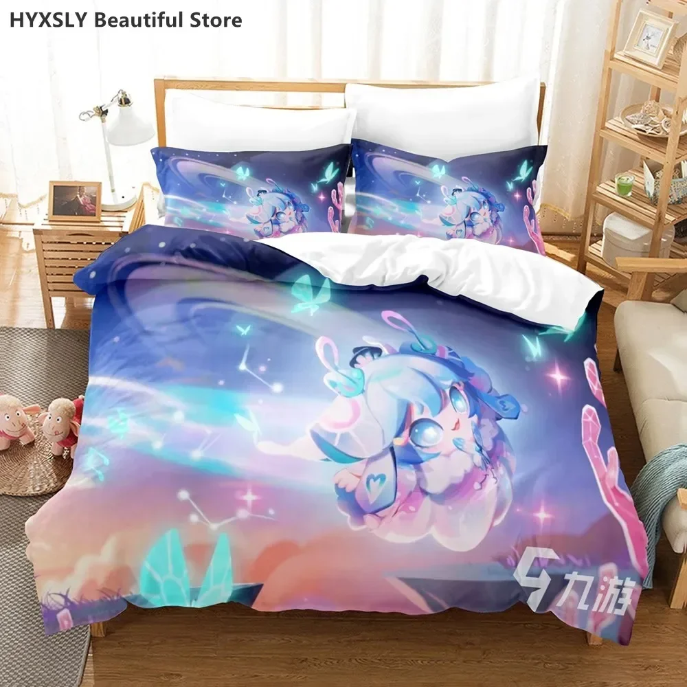 

Eggy Party Bedding Set Pillowcases Single Twin Full Queen King Kids Bed Linen 3d Printed Game Eggy Duvet Covers
