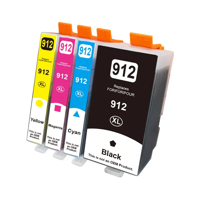 Kompatybilny z HP 912XL 912 XL HP912 Wkład atramentowy do drukarki HP OfficeJet Pro 8020 8022 8023 8024 8025 8026 8028 8035 — zdjęcie produktu 7