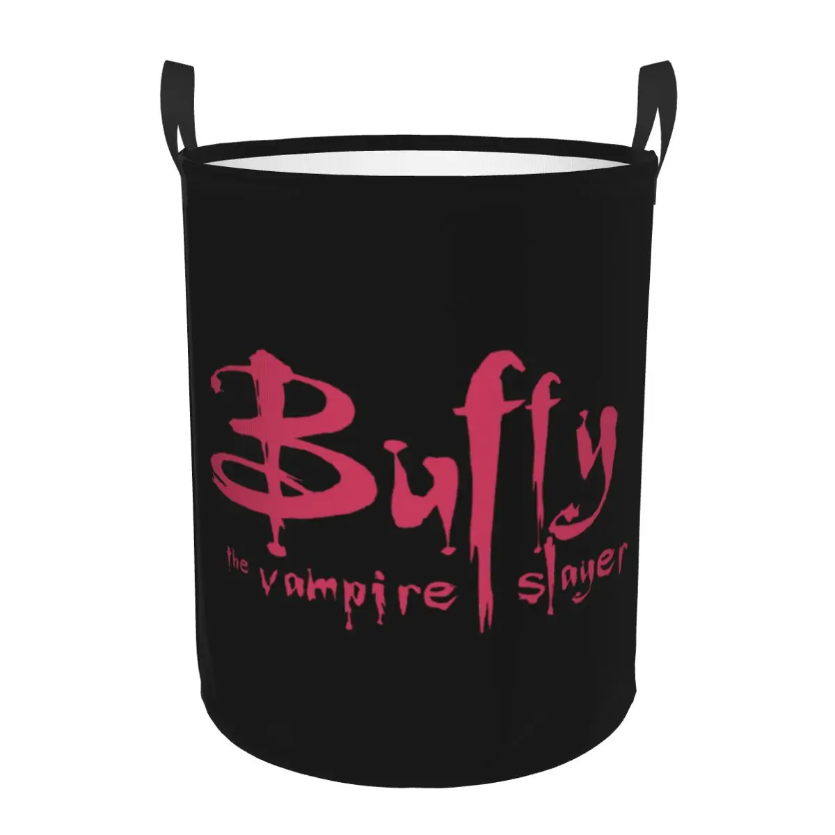 Buffy The Vampire Slayer Laundry Basket Collapsible Large Capacity Clothes Storage Bin Supernatural TV Show Baby Hamper